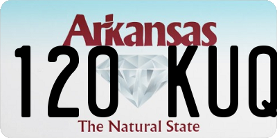AR license plate 120KUQ