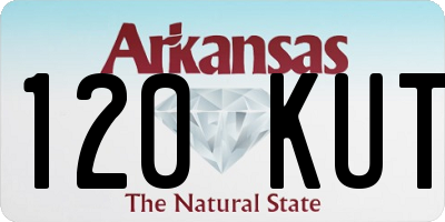 AR license plate 120KUT