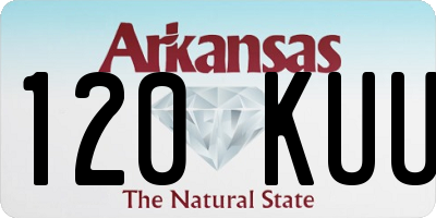 AR license plate 120KUU
