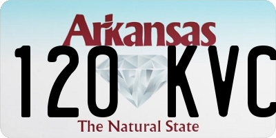 AR license plate 120KVC