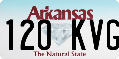 AR license plate 120KVG