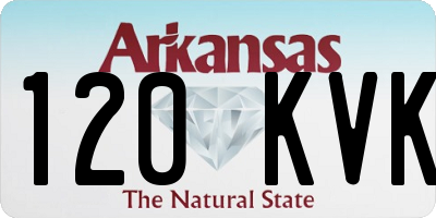 AR license plate 120KVK