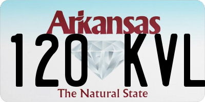 AR license plate 120KVL