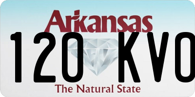 AR license plate 120KVO