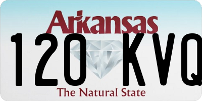 AR license plate 120KVQ