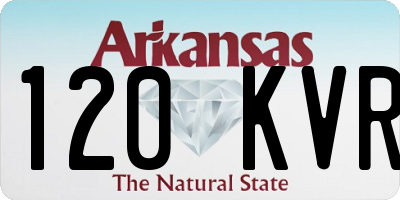 AR license plate 120KVR