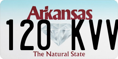 AR license plate 120KVV