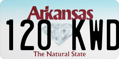 AR license plate 120KWD