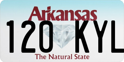 AR license plate 120KYL