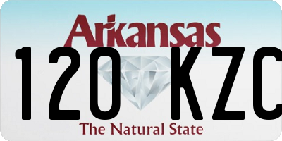AR license plate 120KZC