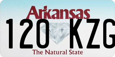 AR license plate 120KZG