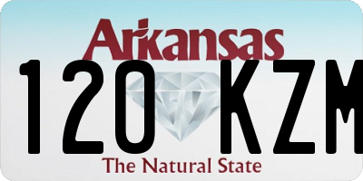 AR license plate 120KZM