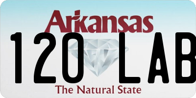 AR license plate 120LAB