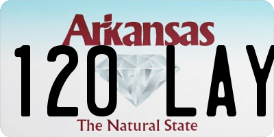 AR license plate 120LAY