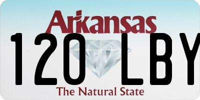 AR license plate 120LBY