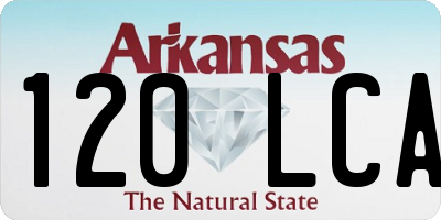 AR license plate 120LCA