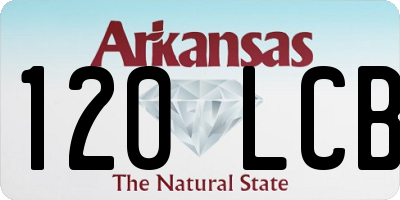 AR license plate 120LCB