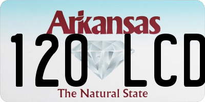 AR license plate 120LCD
