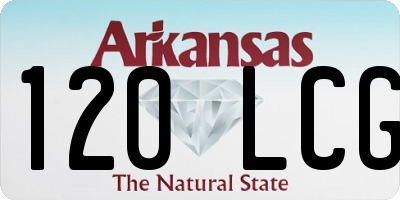 AR license plate 120LCG