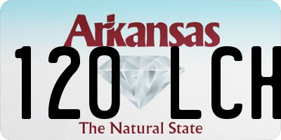 AR license plate 120LCH