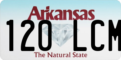AR license plate 120LCM