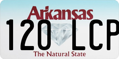 AR license plate 120LCP