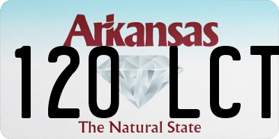 AR license plate 120LCT
