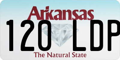 AR license plate 120LDP