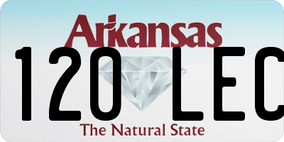 AR license plate 120LEC