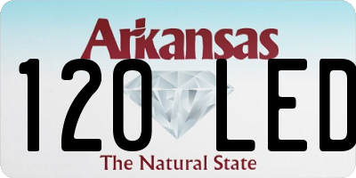 AR license plate 120LED