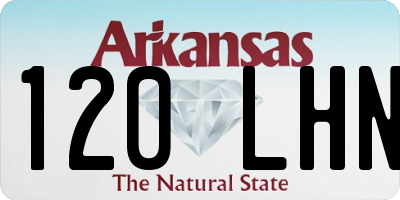 AR license plate 120LHN