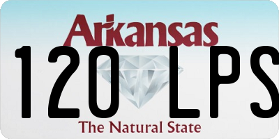 AR license plate 120LPS