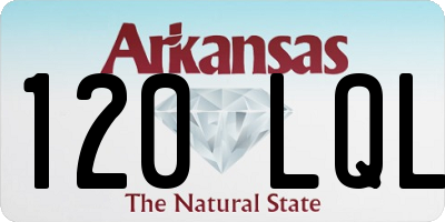 AR license plate 120LQL