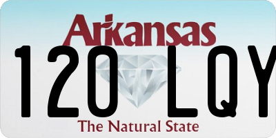 AR license plate 120LQY