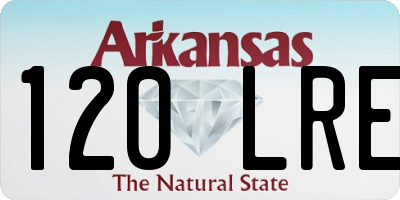 AR license plate 120LRE