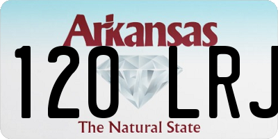 AR license plate 120LRJ