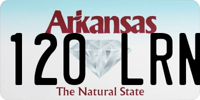 AR license plate 120LRN