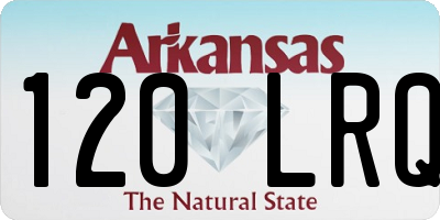 AR license plate 120LRQ