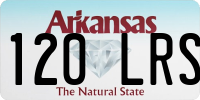 AR license plate 120LRS