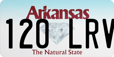 AR license plate 120LRV