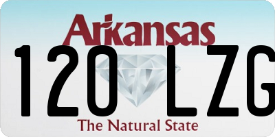 AR license plate 120LZG