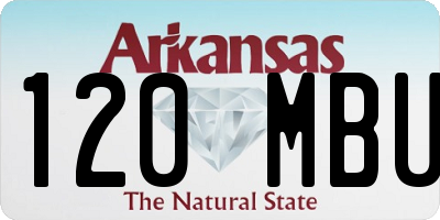 AR license plate 120MBU