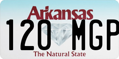 AR license plate 120MGP