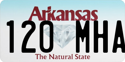 AR license plate 120MHA