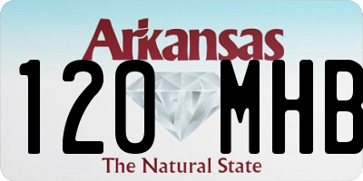 AR license plate 120MHB