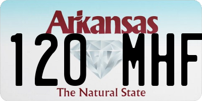 AR license plate 120MHF