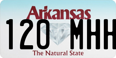 AR license plate 120MHH