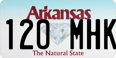 AR license plate 120MHK
