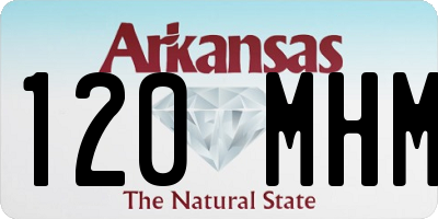 AR license plate 120MHM