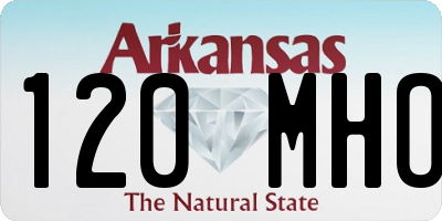 AR license plate 120MHO